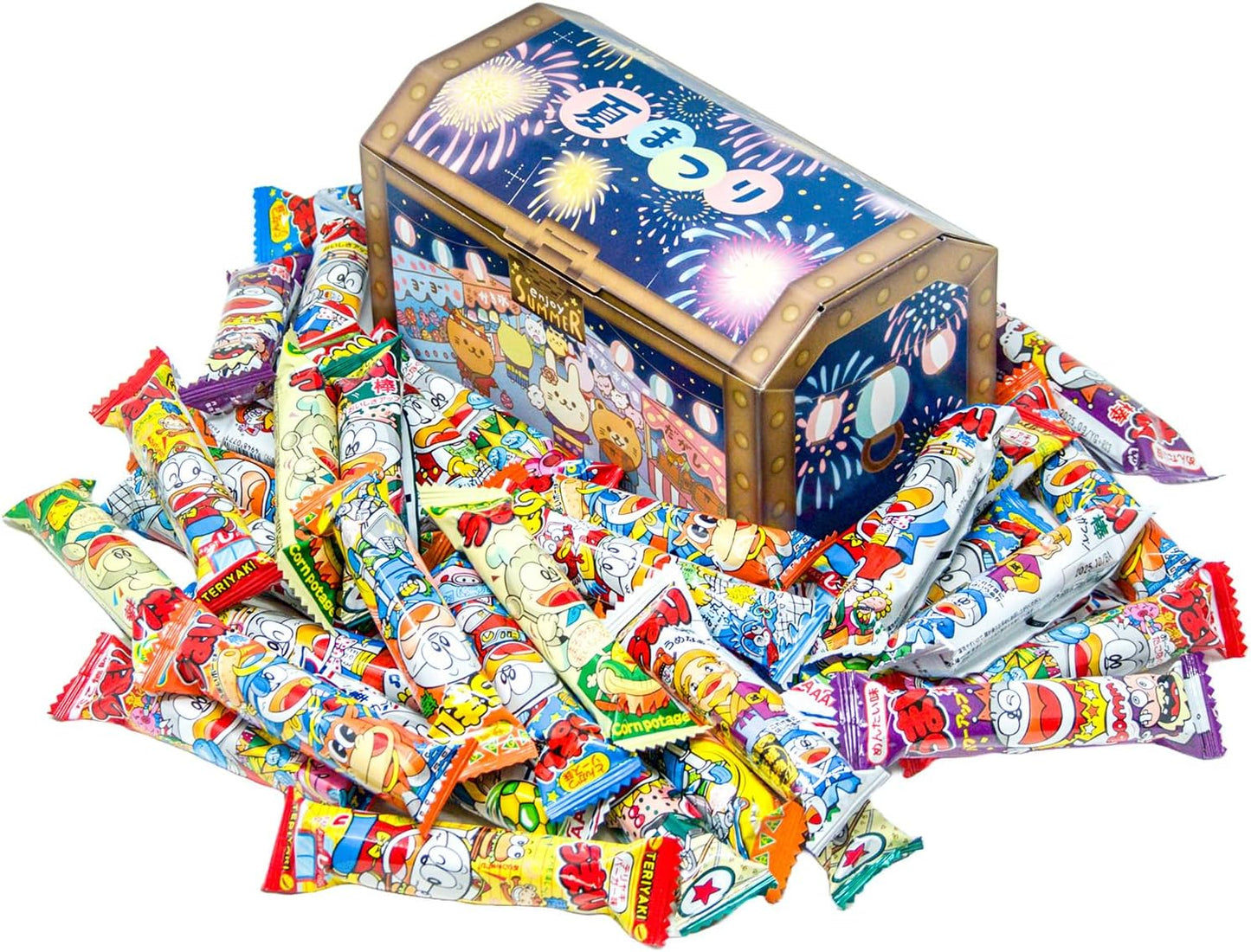 うまい棒 詰め合わせ 夏まつり 宝箱 36本 お菓子 駄菓子 スナック